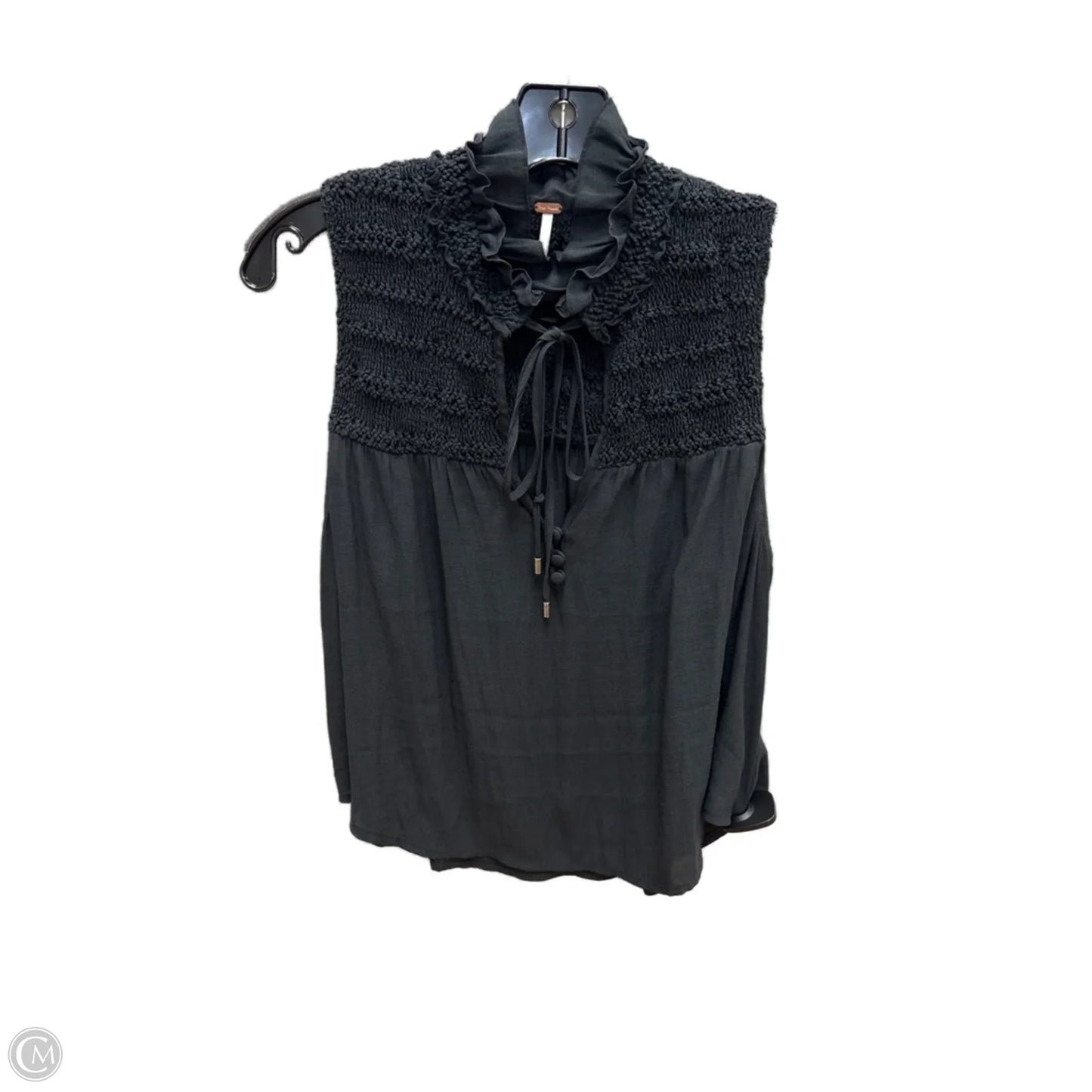 Top Sleeveless By Free People In Black, Size: Xs