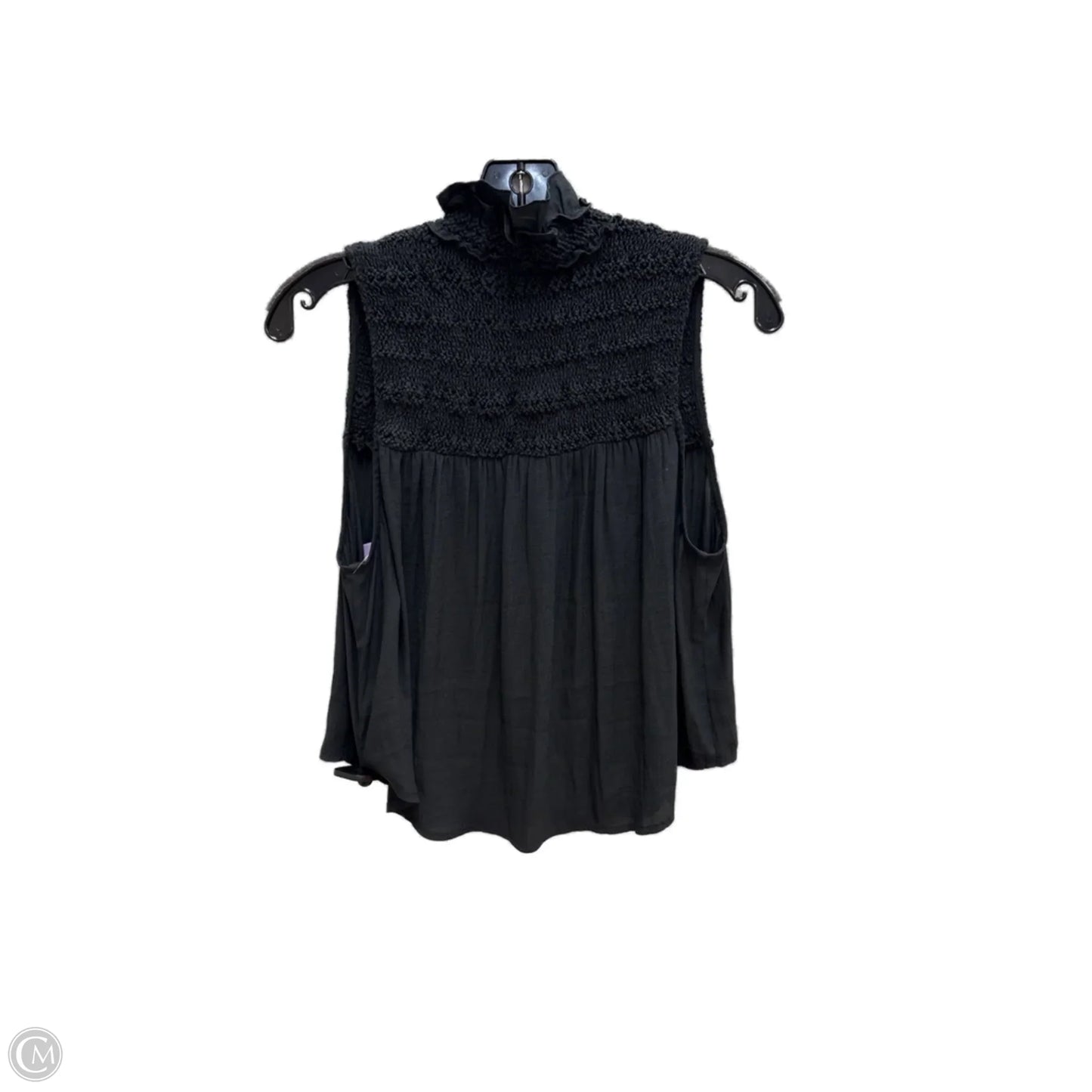Top Sleeveless By Free People In Black, Size: Xs