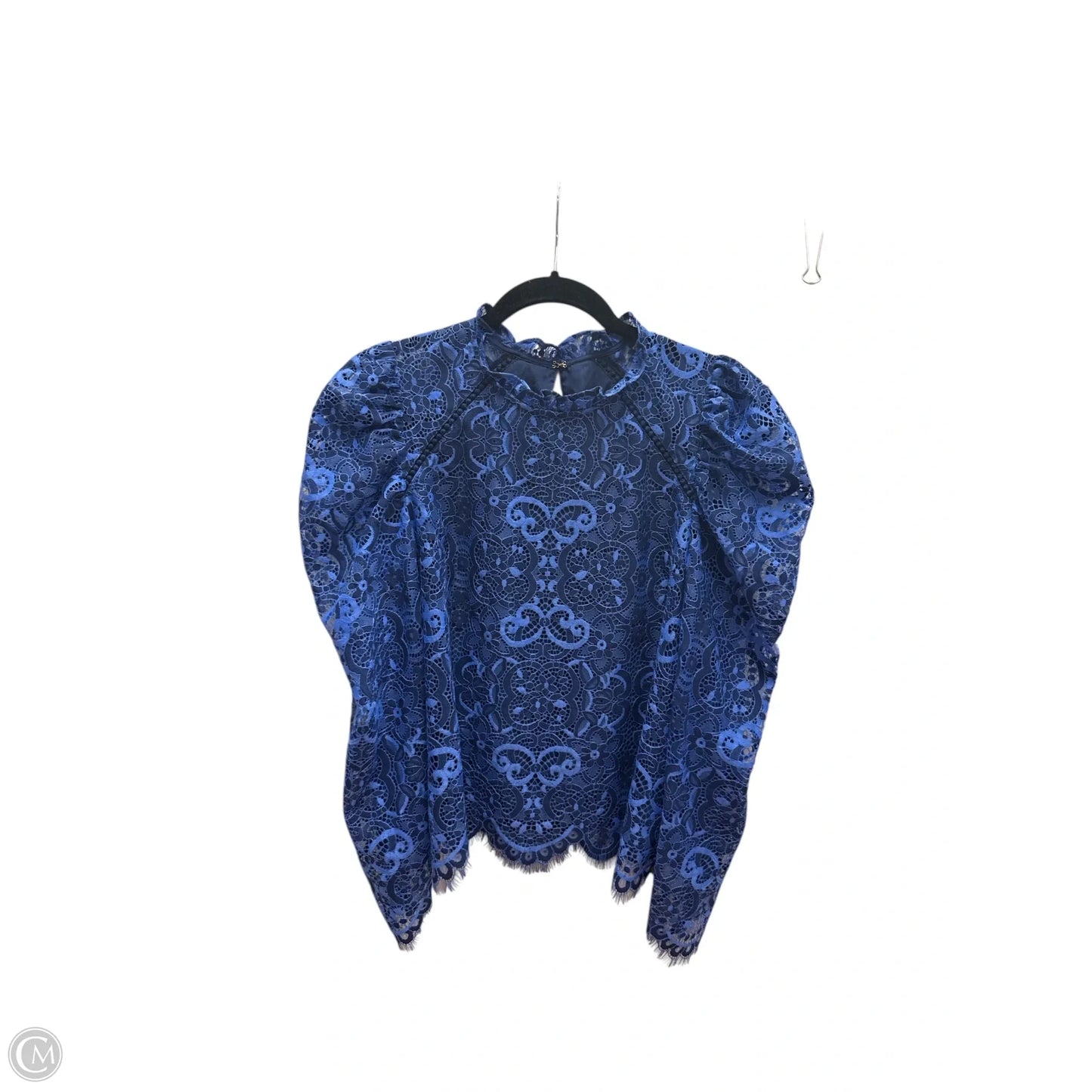 Top Long Sleeve Designer By Lilly Pulitzer In Blue, Size: Xs
