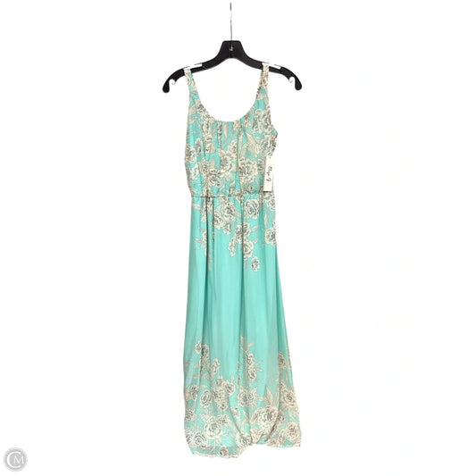 Dress Casual Maxi By Eliza J In Aqua, Size: 6