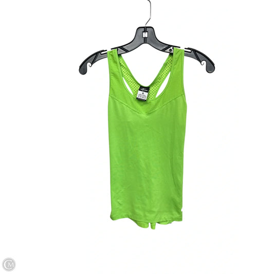 Athletic Tank Top By Nike Apparel In Green, Size: Xs