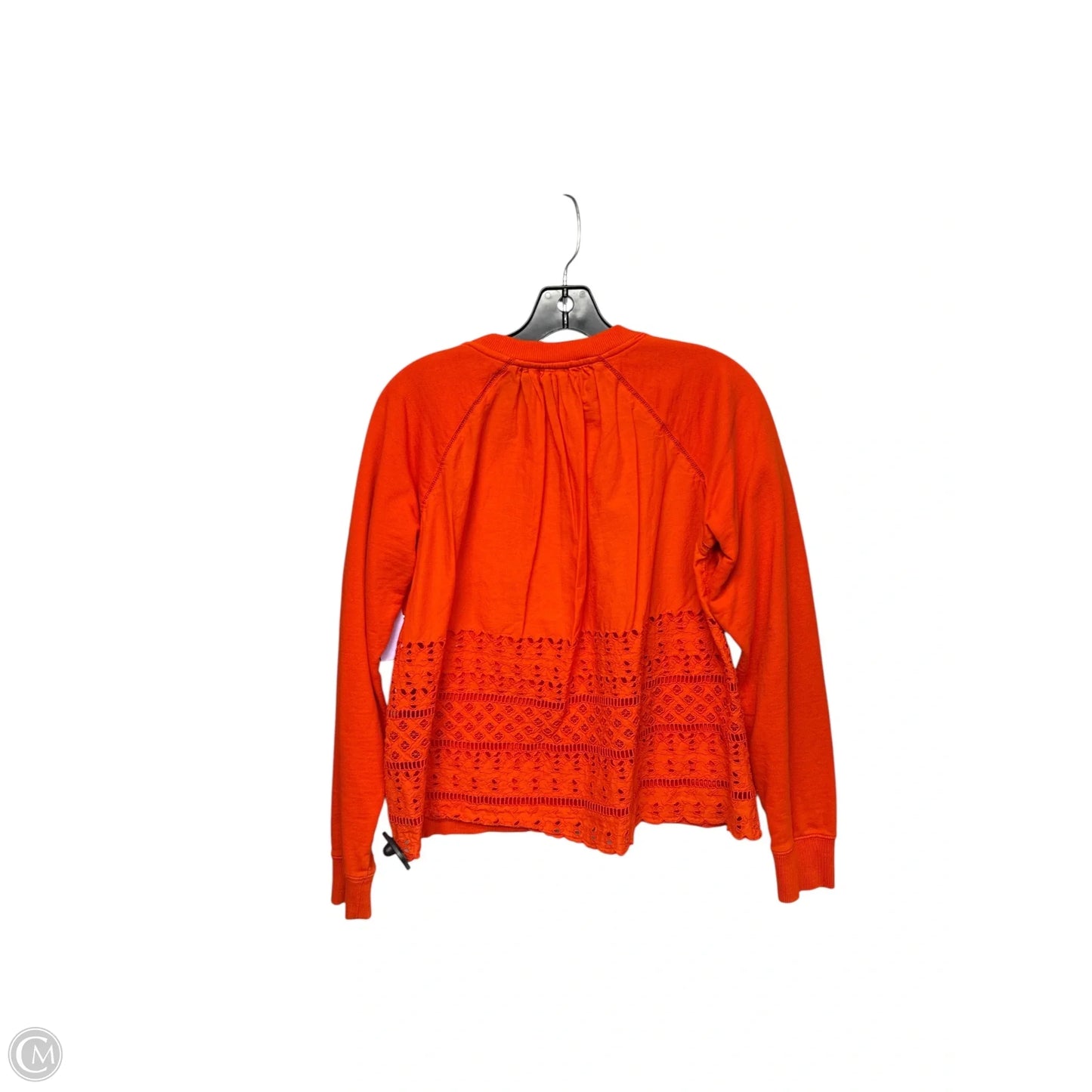 Top Long Sleeve By J. Crew In Orange, Size: S