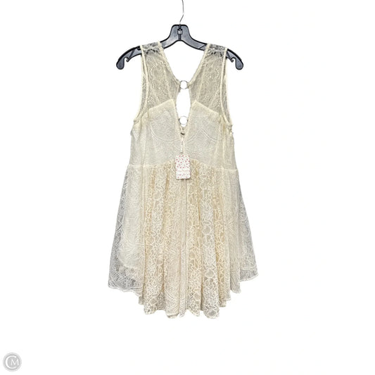 Dress Casual Midi By Free People In Cream, Size: S