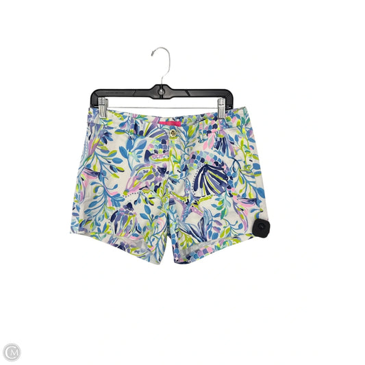 Shorts Designer By Lilly Pulitzer In Blue & Purple, Size: 6
