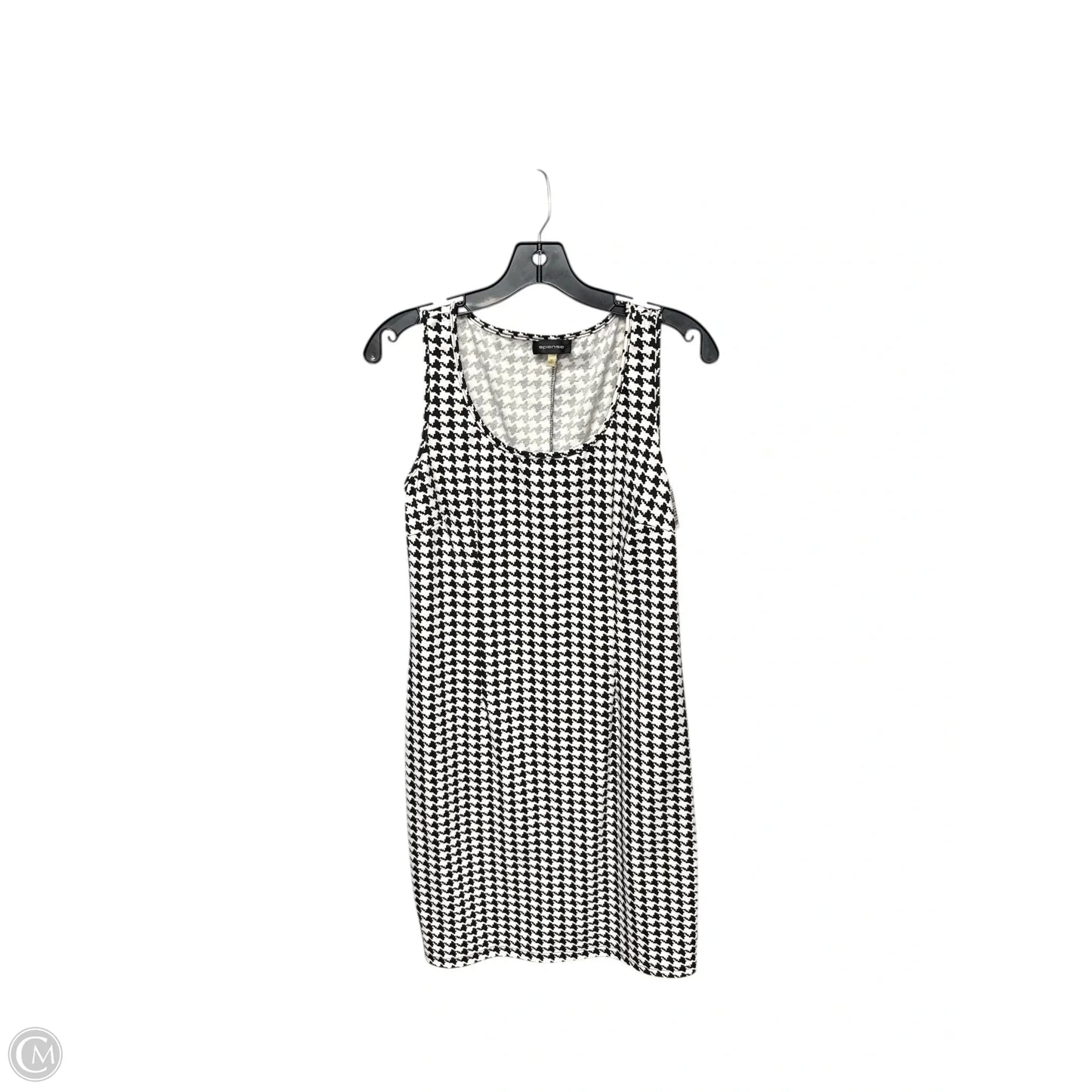 Dress Casual Midi By Spense In Checkered Pattern, Size: 12