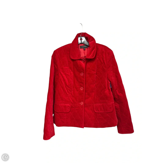 Jacket Other By Talbots In Red, Size: 10