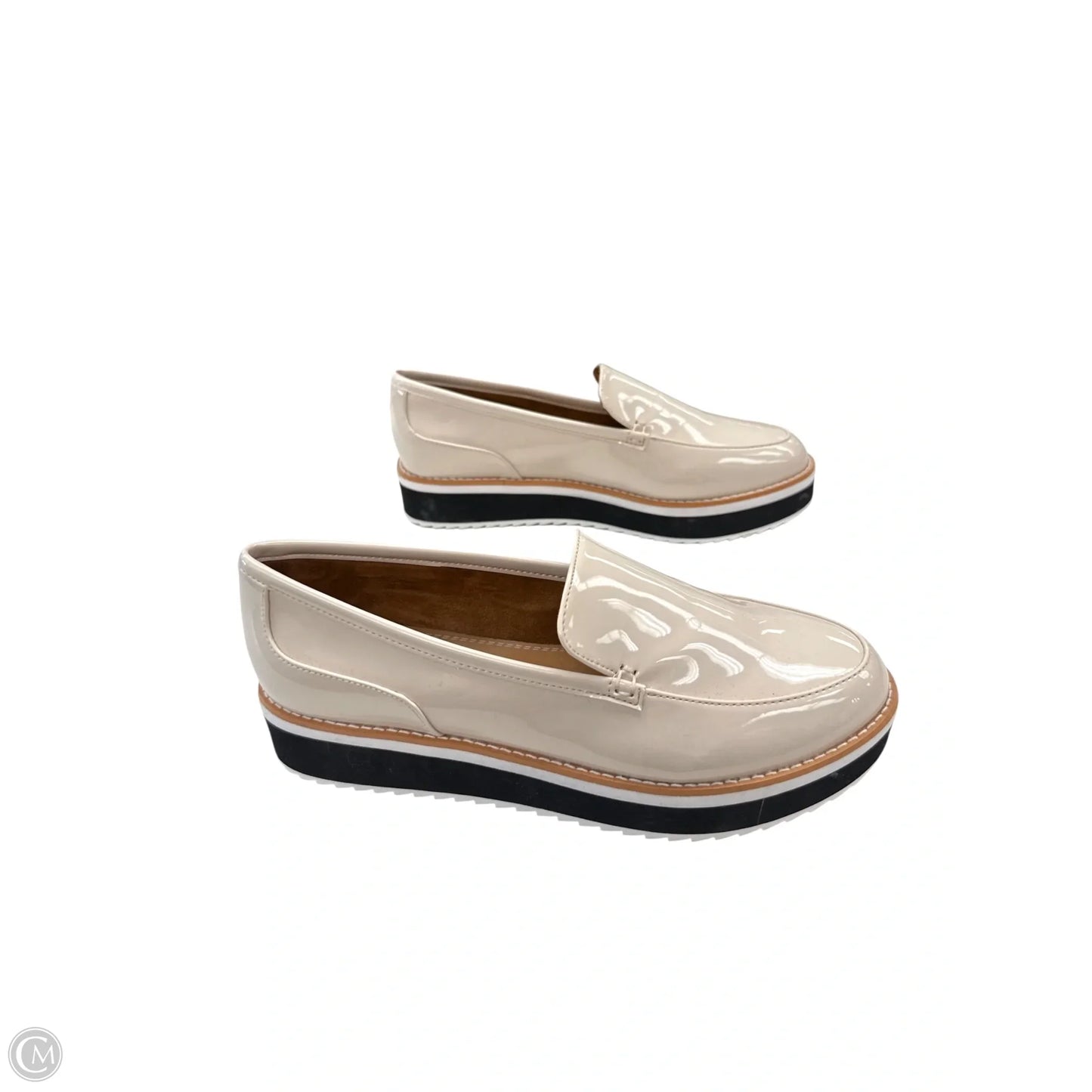 Shoes Heels Wedge By Crown Vintage In Cream, Size: 7.5
