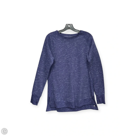 Athletic Sweatshirt Crewneck By Tek Gear In Purple, Size: S