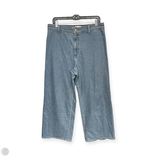Jeans Wide Leg By Universal Thread In Blue Denim, Size: 12