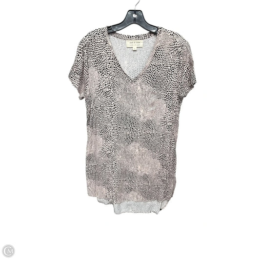 Dress Casual Midi By Cloth & Stone In Animal Print, Size: S
