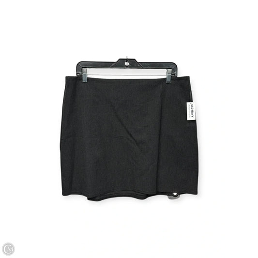 Skirt Mini & Short By Old Navy In Grey, Size: L