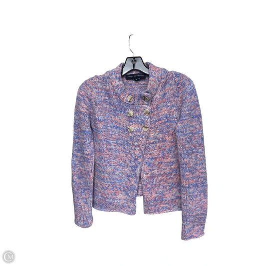 Cardigan By French Connection In Blue & Pink, Size: M