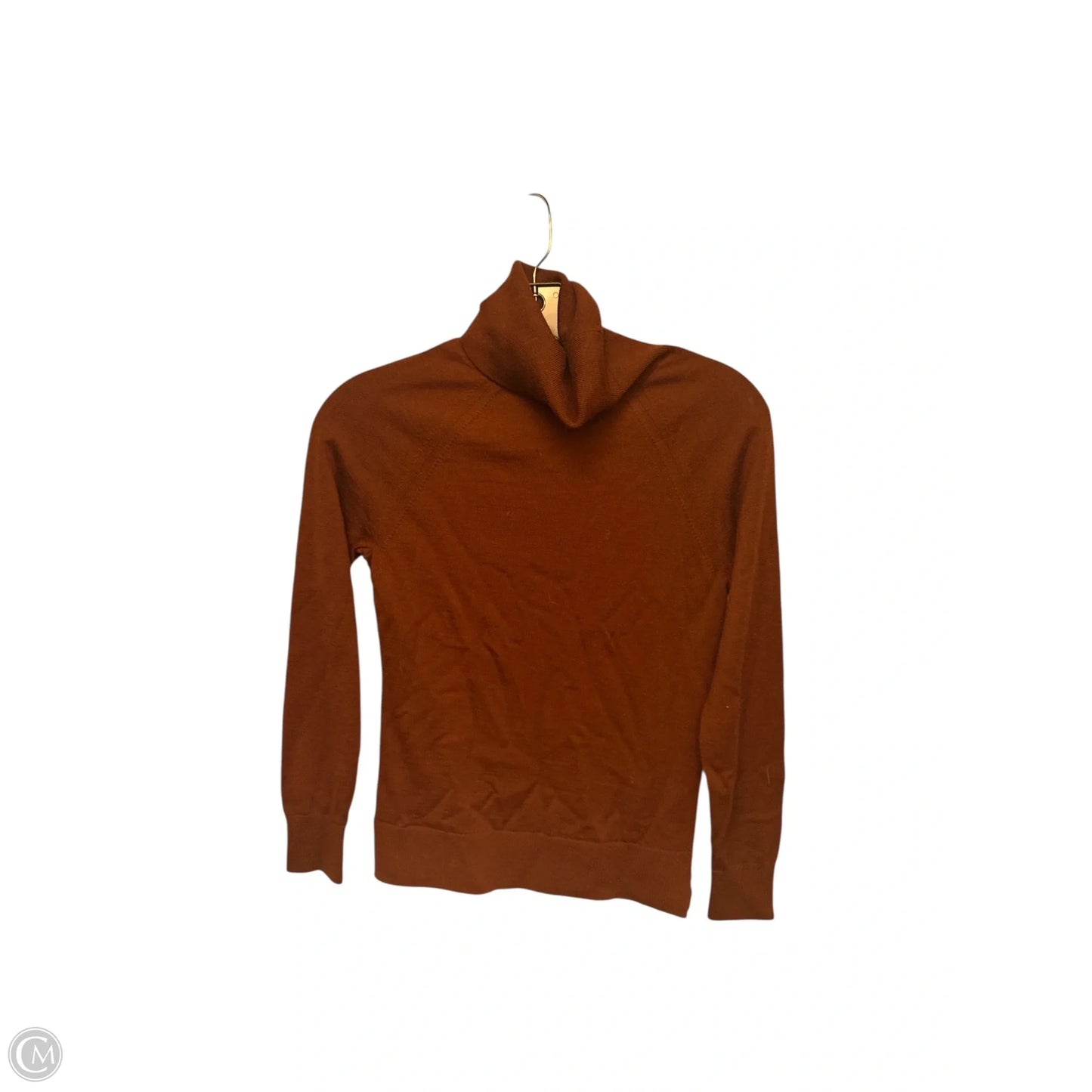 Top Long Sleeve By Banana Republic In Brown, Size: Xxs