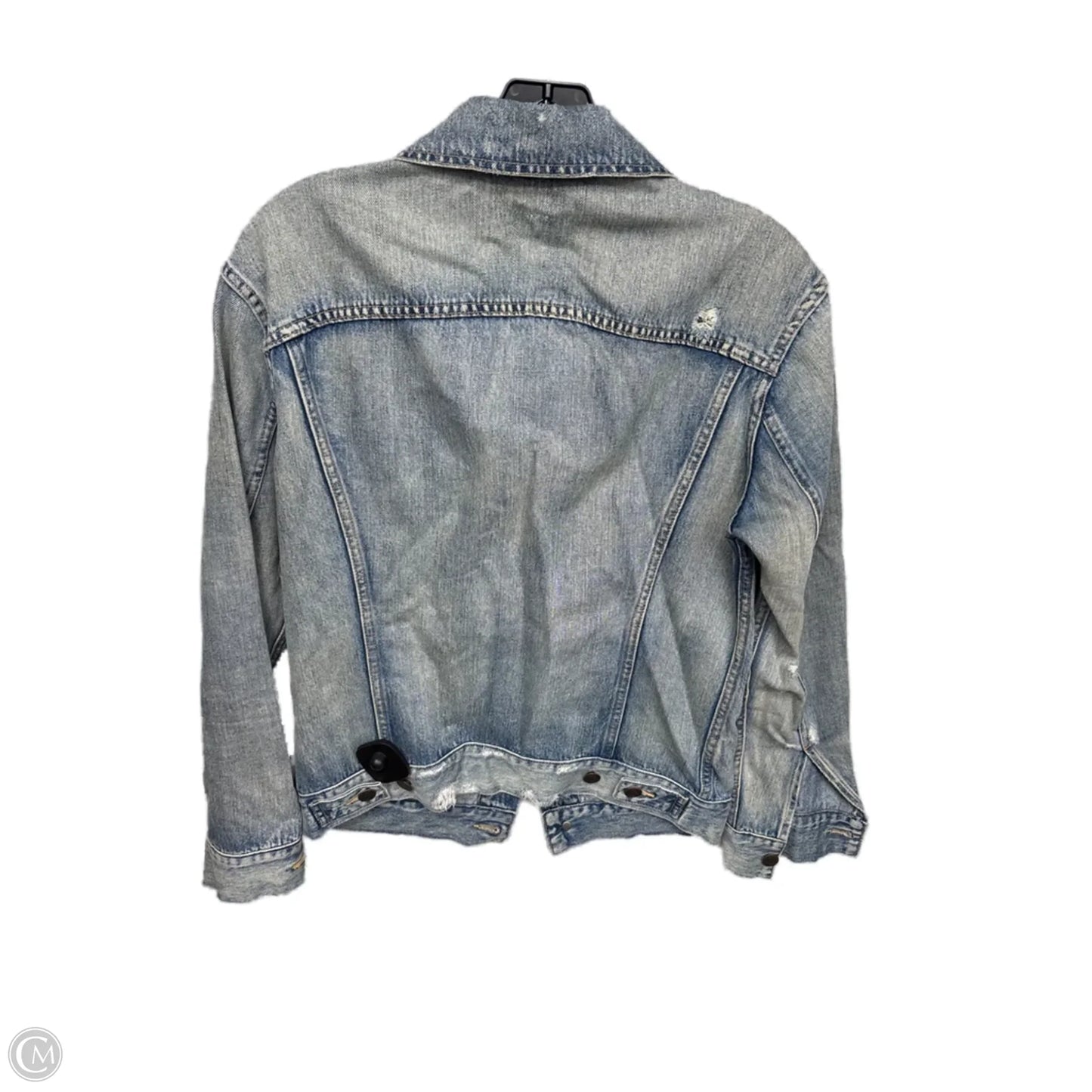 Jacket Denim By Clothes Mentor In Blue Denim, Size: S