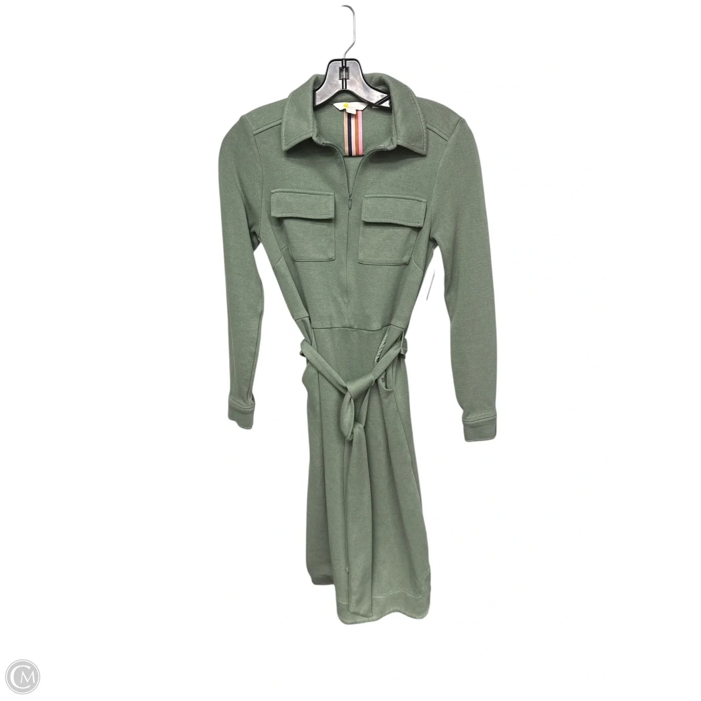Dress Casual Midi By Boden In Green, Size: 4