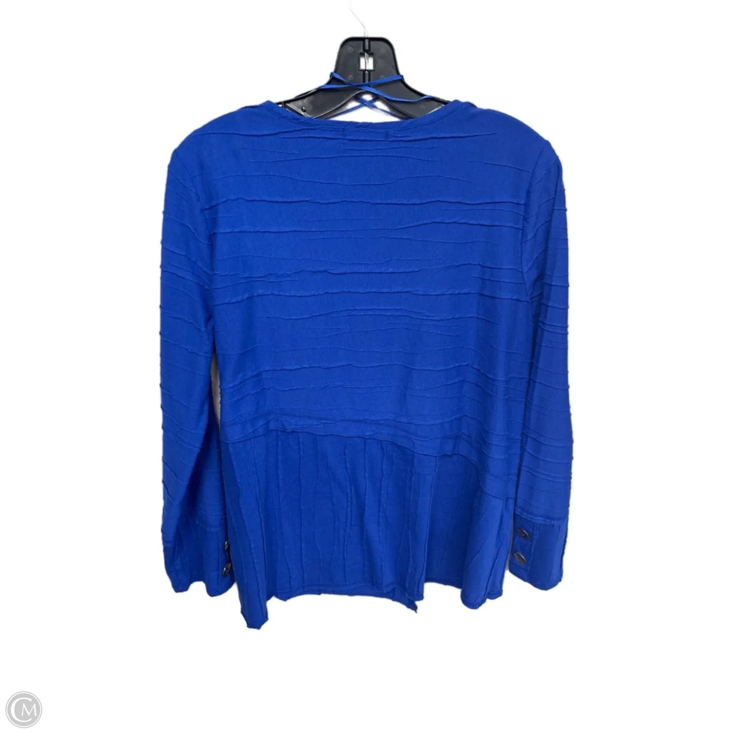 Tunic Long Sleeve By Habitat In Blue, Size: S