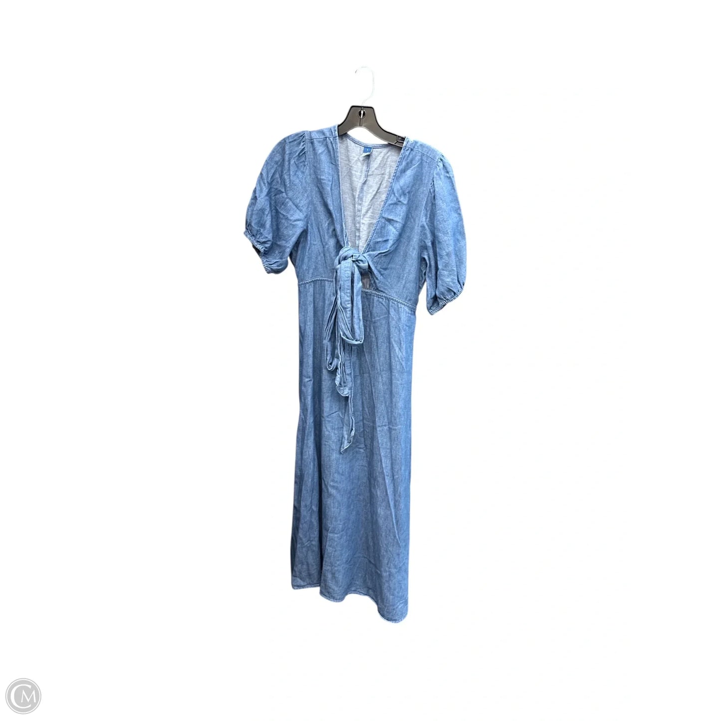Dress Casual Maxi By Old Navy In Blue Denim, Size: 8