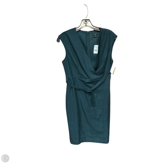 Dress Work By Ann Taylor In Teal, Size: 8p