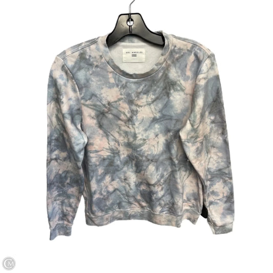 Sweatshirt Crewneck By Sol Angeles In Tie Dye Print, Size: S