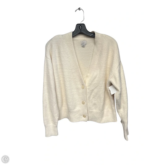 Cardigan By A New Day In Cream, Size: S