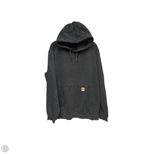 Sweatshirt Hoodie By Carhartt In Black, Size: L