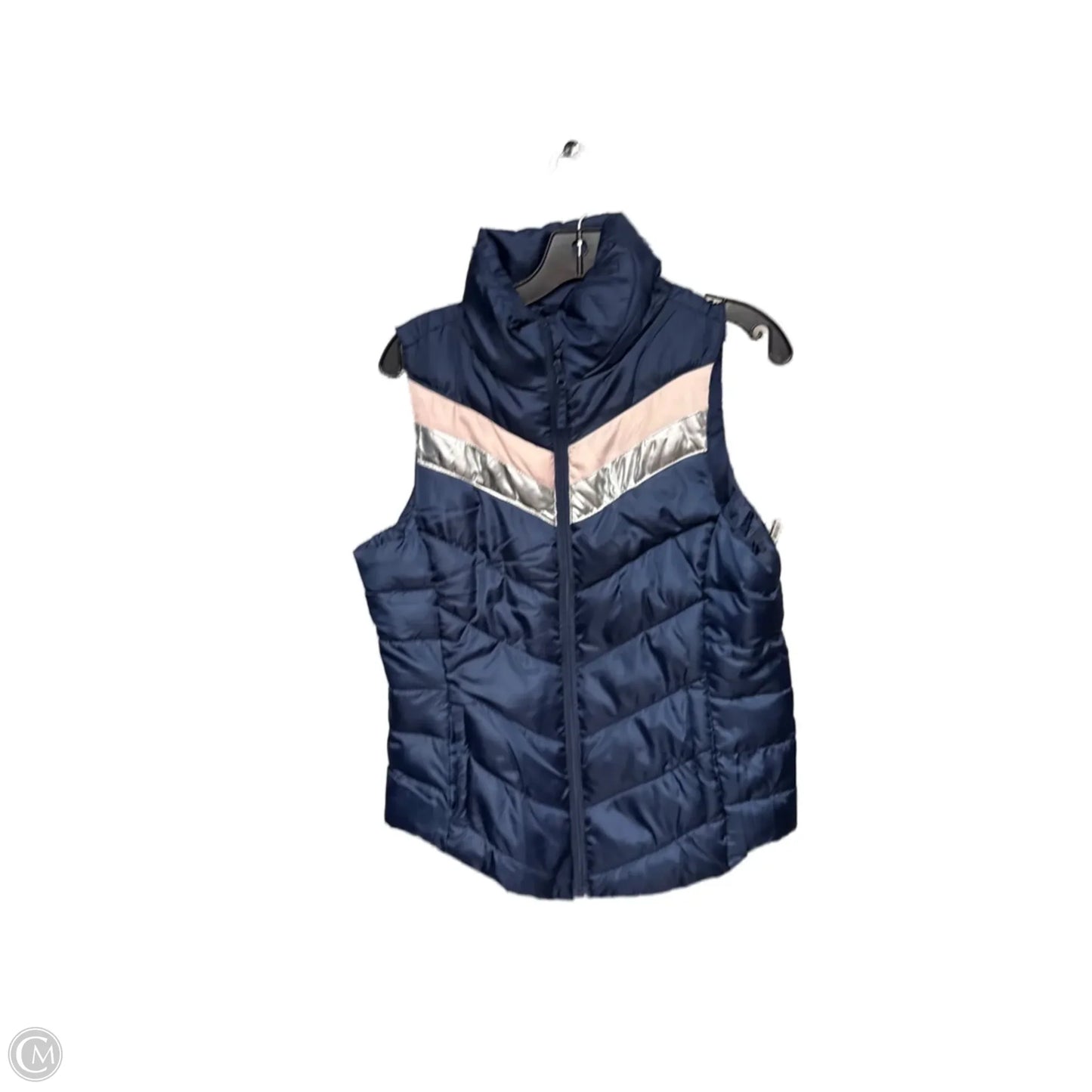 Vest Puffer & Quilted By So In Blue & Pink, Size: M
