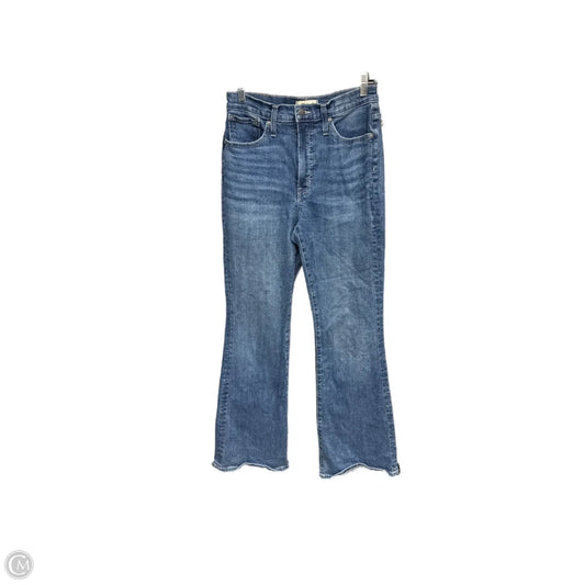 Jeans Straight By Madewell In Blue Denim, Size: 4