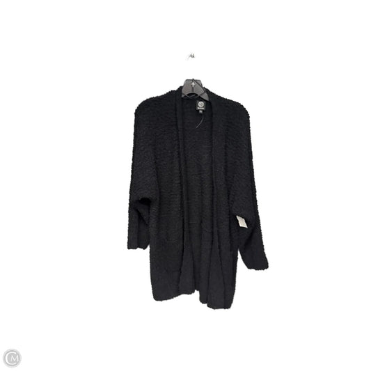 Sweater Cardigan By Bobeau In Black, Size: L