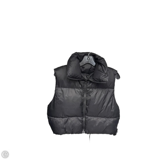 Vest Puffer & Quilted By Clothes Mentor In Black, Size: S