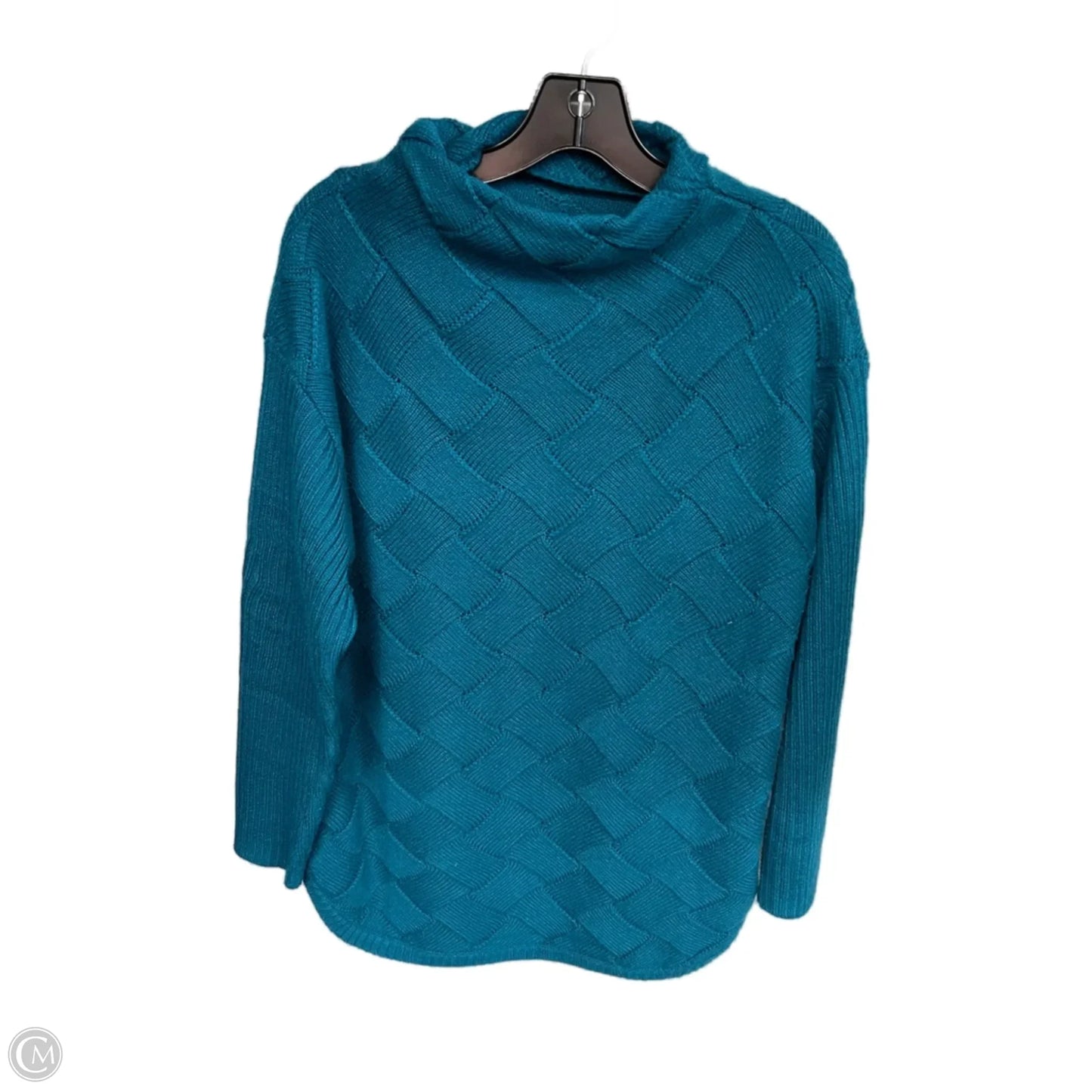 Sweater By Coldwater Creek In Teal, Size: M