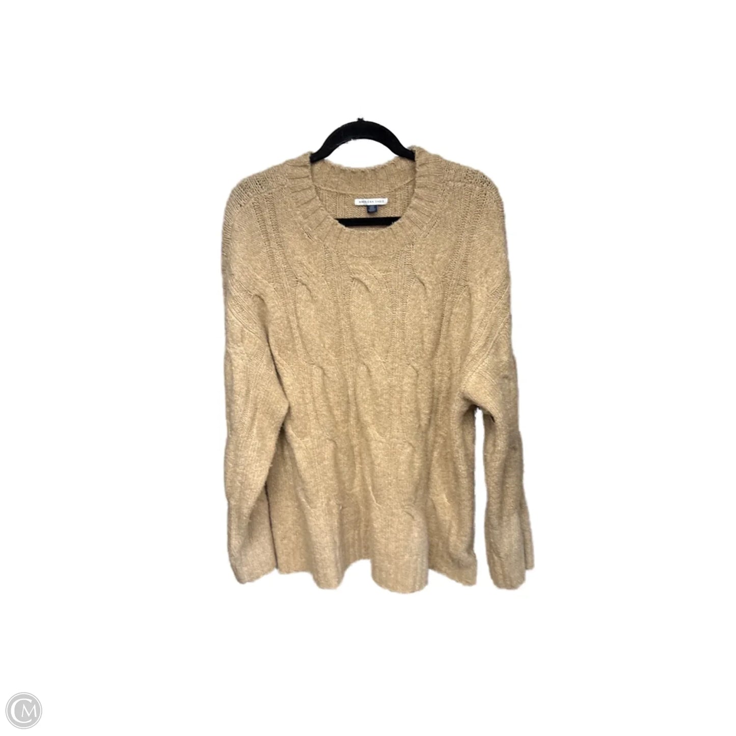 Sweater By American Eagle In Tan, Size: L