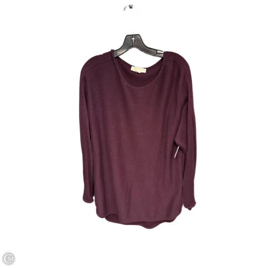 Sweater By Michael By Michael Kors In Purple, Size: L