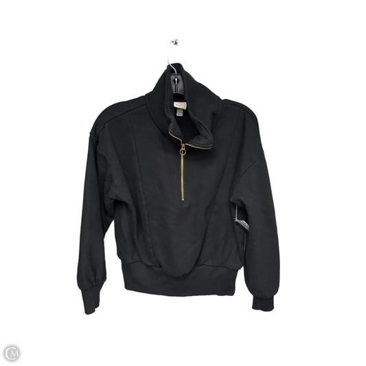 Sweatshirt Collar By A New Day In Black, Size: M