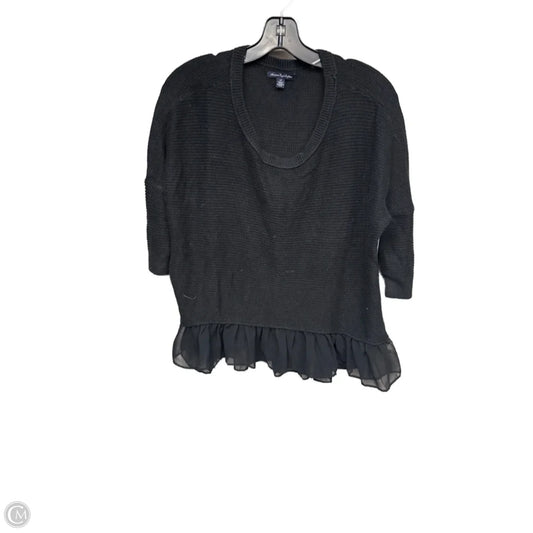 Top 3/4 Sleeve By American Eagle In Black, Size: S
