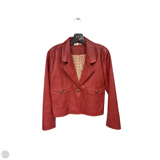 Jacket Other By Mystree In Red, Size: S
