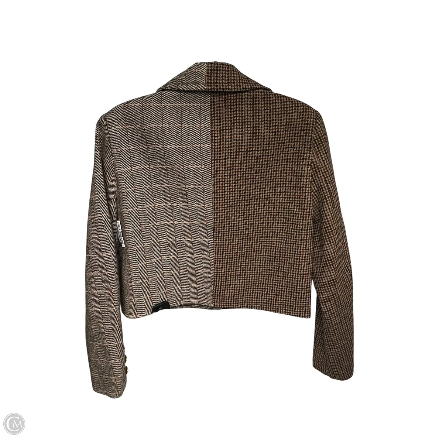 Jacket Other By 7 For All Mankind In Plaid Pattern, Size: Xs