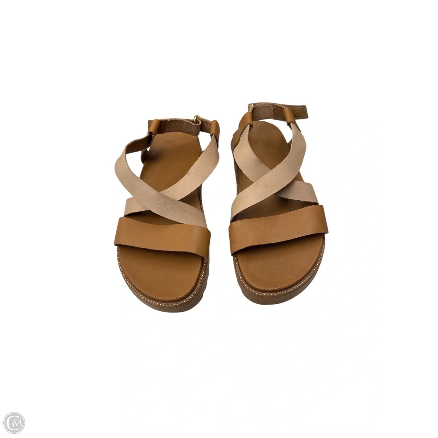 Sandals Flats By Sorel In Tan, Size: 10