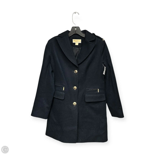 Coat Peacoat By Michael By Michael Kors In Navy, Size: S
