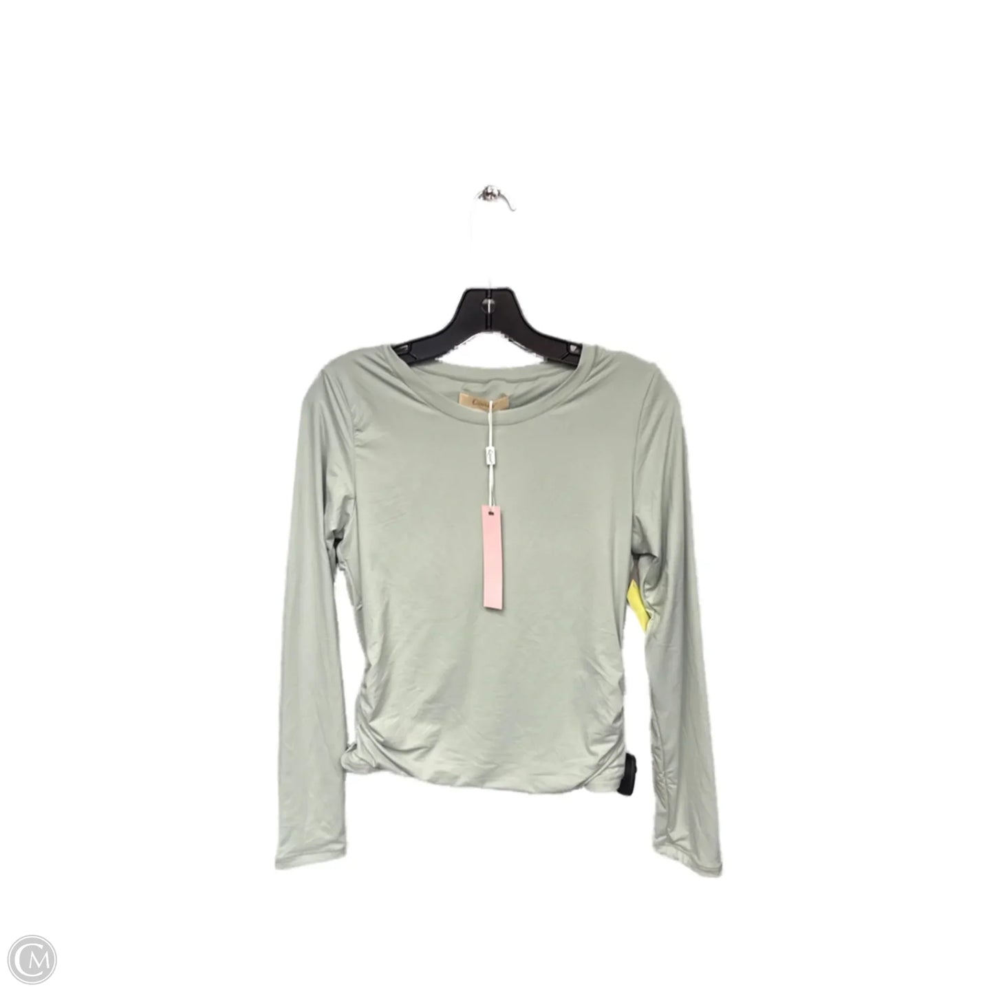 Top Long Sleeve By Clothes Mentor In Green, Size: L