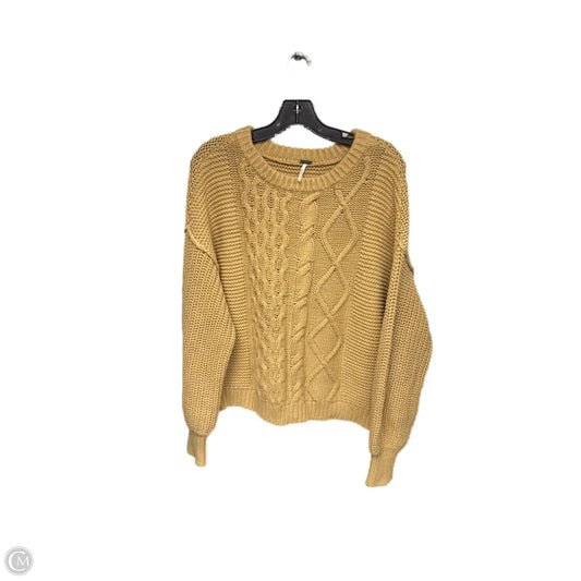 Sweater By Free People In Tan, Size: S
