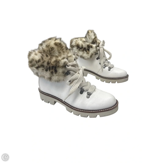 Boots Combat By White Mountain In White, Size: 9