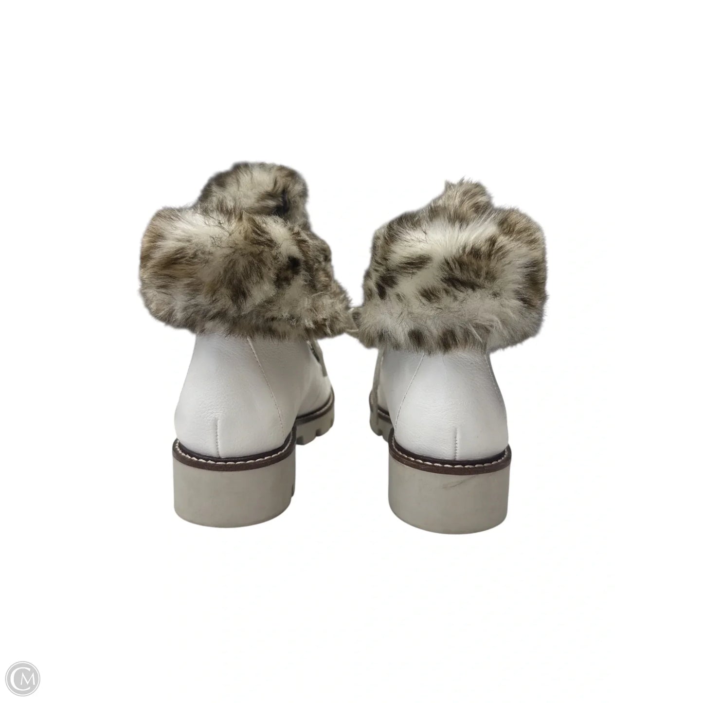 Boots Combat By White Mountain In White, Size: 9