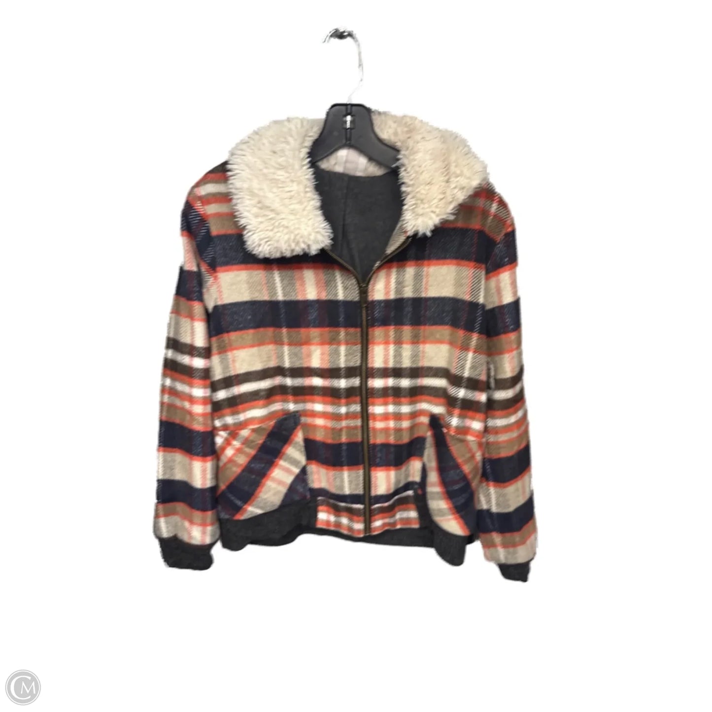 Jacket Other By Knox Rose In Plaid Pattern, Size: M