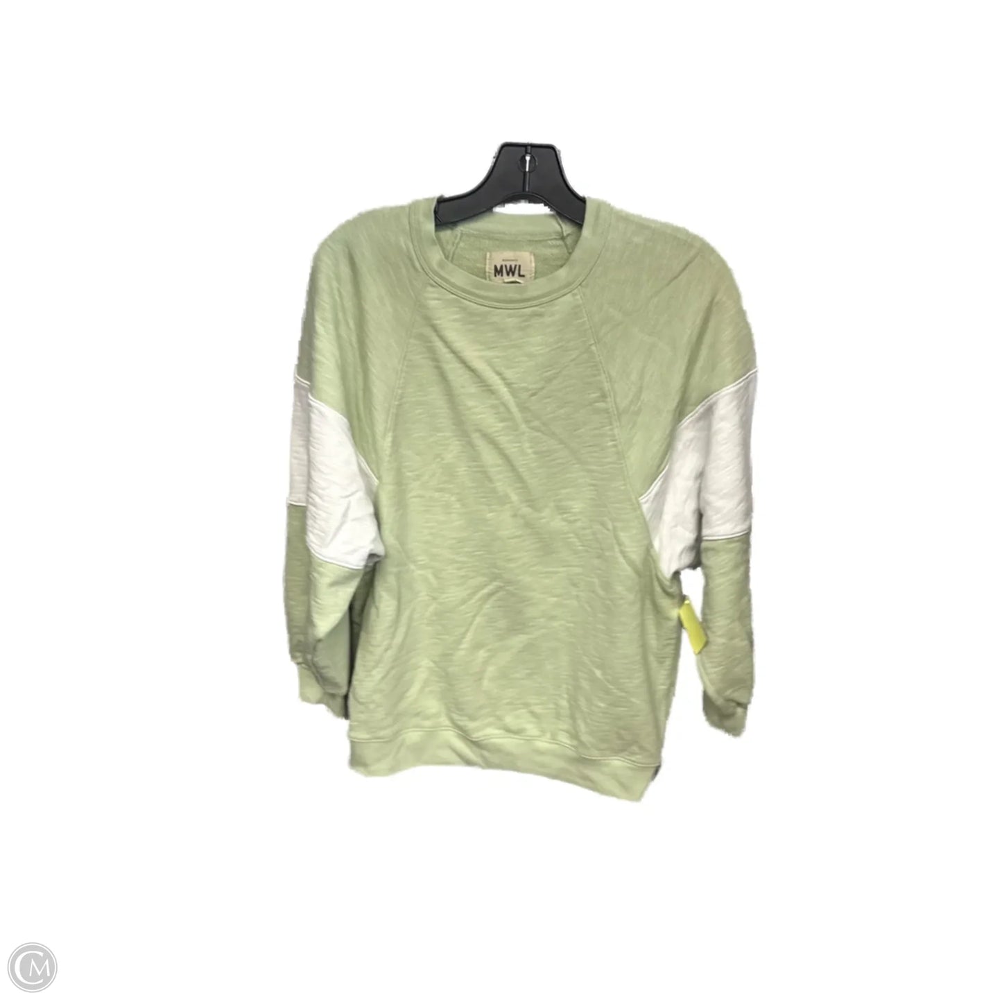 Sweatshirt Crewneck By Madewell In Green, Size: S