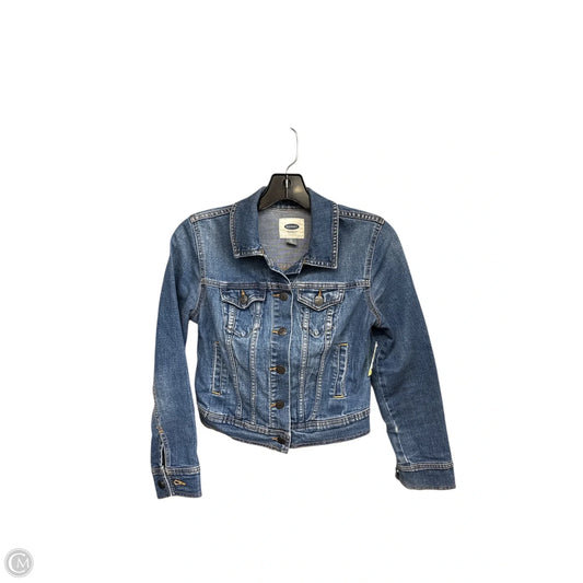 Jacket Denim By Old Navy In Blue Denim, Size: Xs