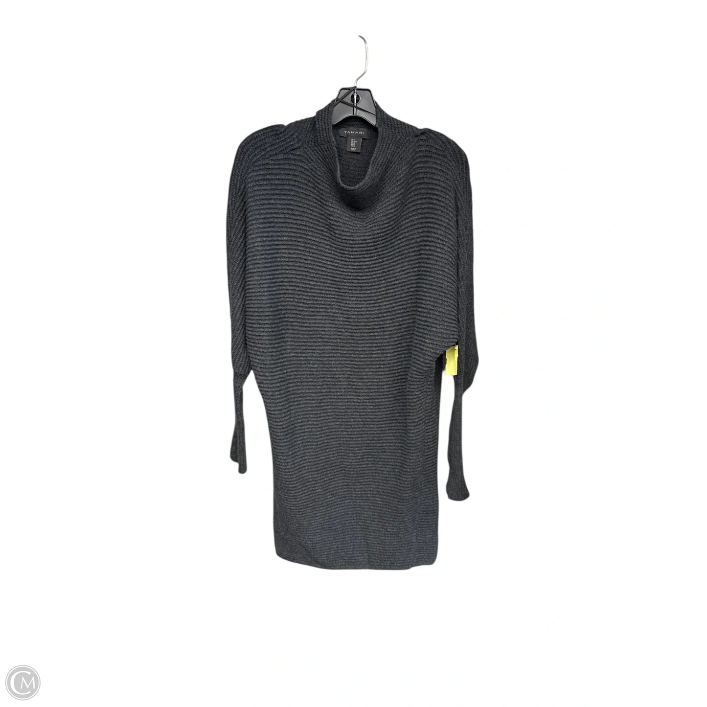 Dress Sweater By Tahari In Grey, Size: M