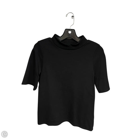 Top Short Sleeve By Halogen In Black, Size: Xs