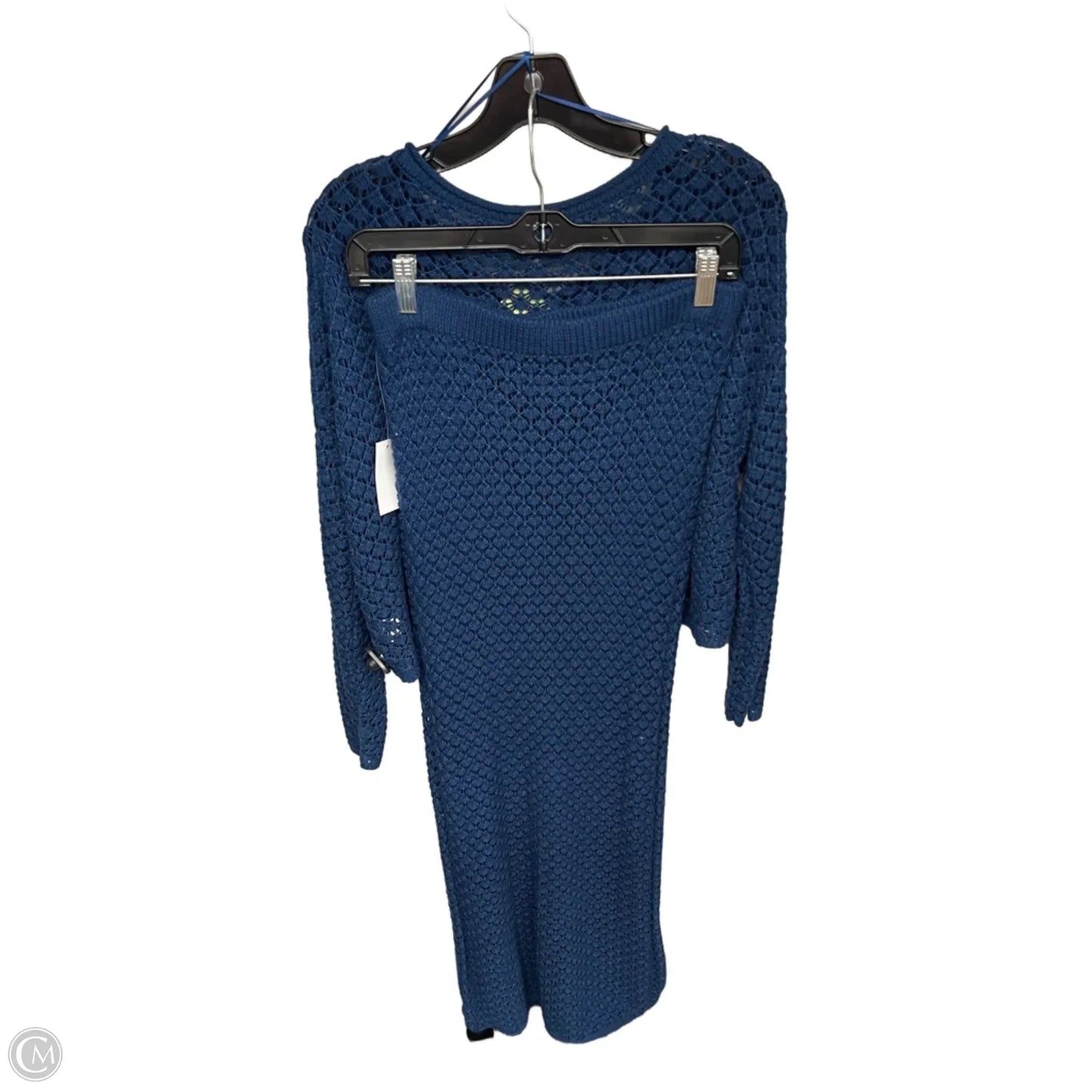 Skirt Set 2pc By Olive And Oak In Blue, Size: M