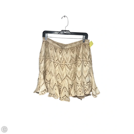 Skirt Midi By Free People In Tan, Size: M