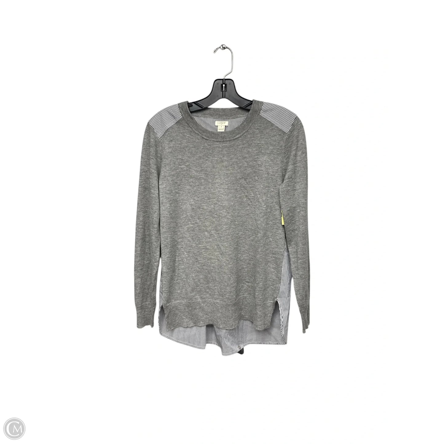 Top Long Sleeve By J. Crew In Grey, Size: S